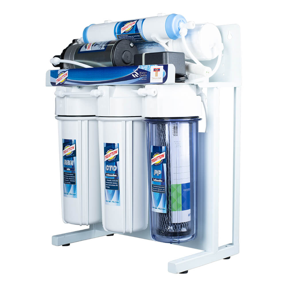 เครื่องกรองน้ำดื่ม TREATTON ระบบ REVERSE OSMOSIS (RO) 100GPD รุ่น ROTT100G